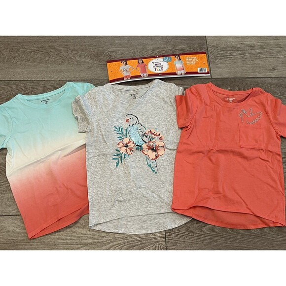 Girls My Favorite Active Tees Size 7/8 Member's Mark 3-Pack - Picture 2 of 7
